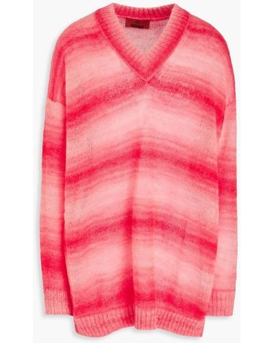 Missoni Striped Knitted Jumper - Pink