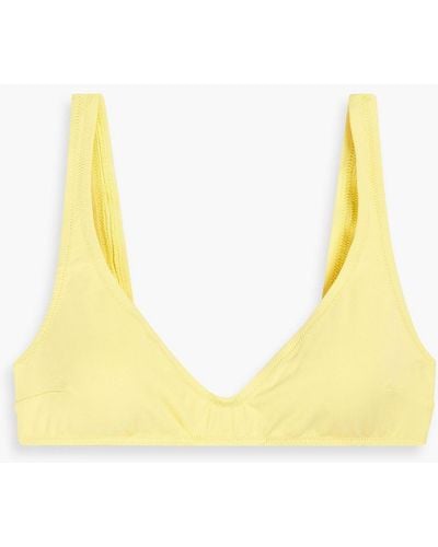 Melissa Odabash Monaco Bikini Top - Yellow