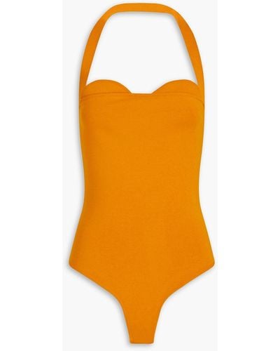 Zeynep Arcay Body aus stretch-strick - Orange