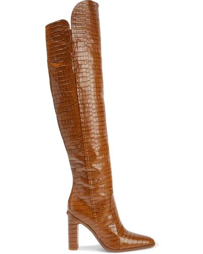 Max mara knee high top boots