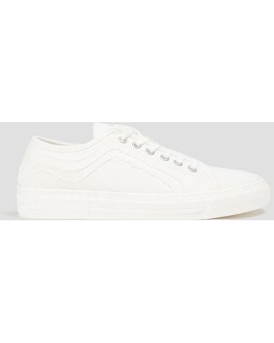Claudie Pierlot Canvas Sneakers - White