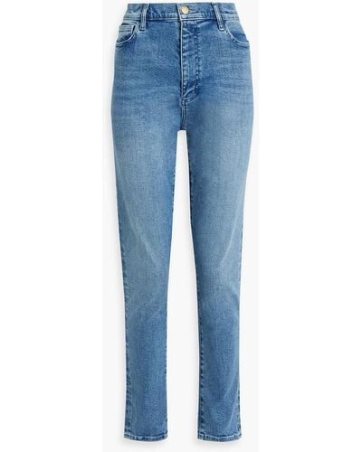 Triarchy High-rise Skinny Jeans - Blue