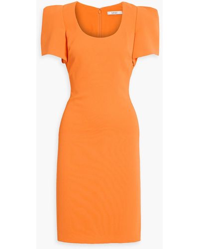 Badgley Mischka Kleid aus crêpe - Orange