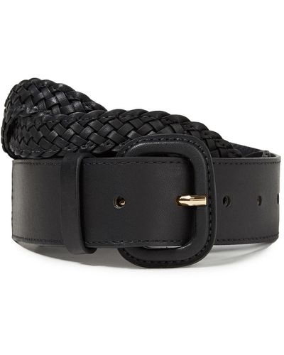 Zimmermann Woven Leather Belt - Black