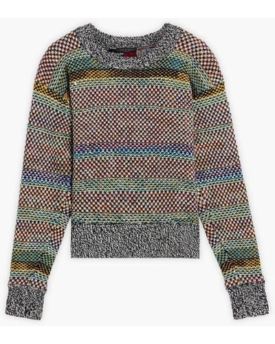 Rag & Bone Willow Jacquard-knit Wool Sweater - Multicolour