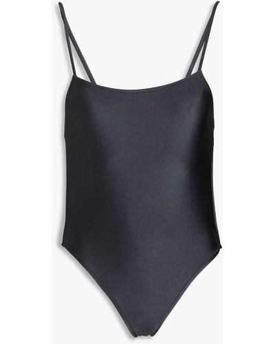 Solid & Striped Maxine Cutout Swimsuit - Black