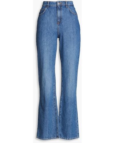 Ba&sh Idro High-rise Flared Jeans - Blue