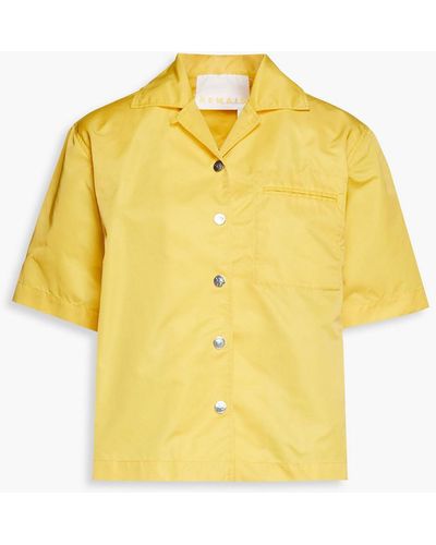 REMAIN Birger Christensen Hemd aus shell - Gelb