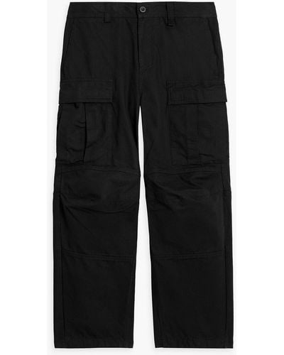 Balenciaga Cotton-ripstop Cargo Pants - Black