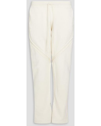 John Elliott Frame sporthose aus baumwollfrottee - Weiß