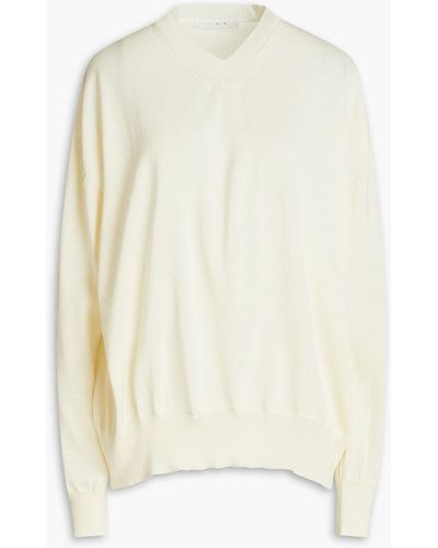 LVIR Wool Sweater - White