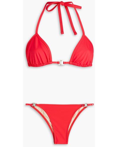1017 ALYX 9SM Micro Buckle Triangle Bikini - Red