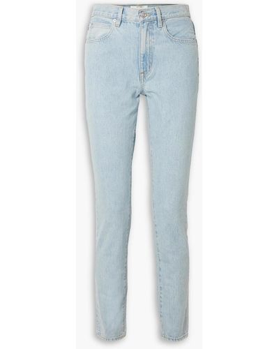 SLVRLAKE Denim Roxy High-rise Slim-leg Jeans - Blue