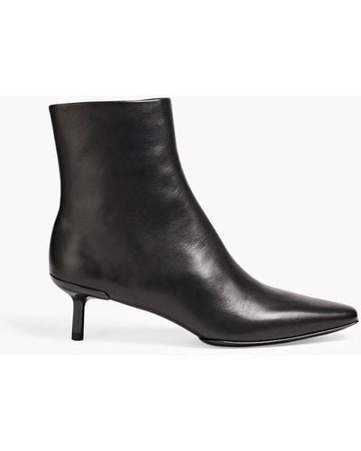 Rag & Bone Rio Leather Ankle Boots - Black