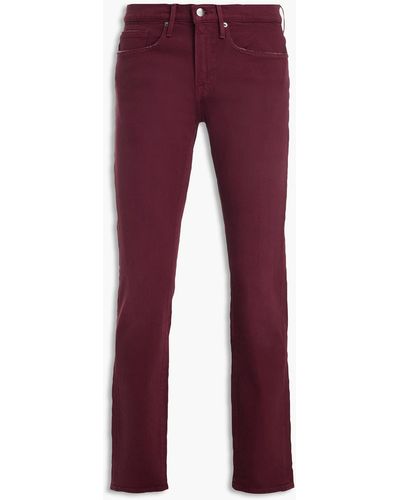 FRAME Slim-fit Denim Jeans - Multicolour