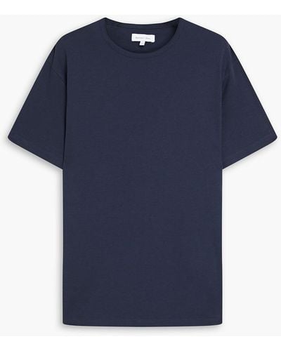 Hamilton and Hare T-shirt aus baumwoll-jersey - Blau