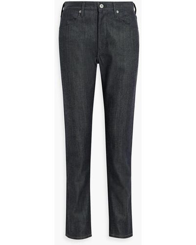 Jil Sander High-rise Slim-leg Jeans - Gray