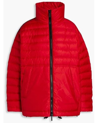 MICHAEL Michael Kors Quilted Shell Down Jacket - Red