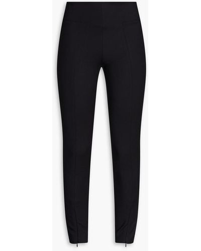 By Malene Birger Adelio Stretch-cotton Jersey Skinny Trousers - Blue