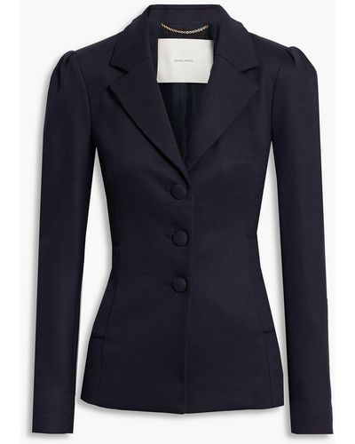 Adam Lippes Blazer aus twill - Blau