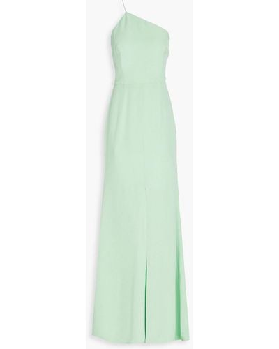 Maria Lucia Hohan One-shoulder Silk-crepe Gown - Green
