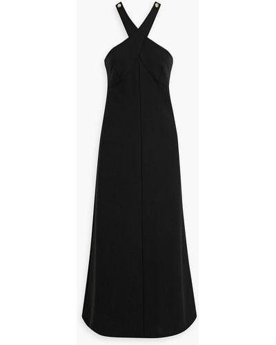 Rosetta Getty Wool-blend Maxi Dress - Black