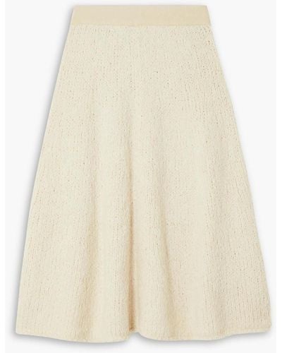 Proenza Schouler Frayed Cotton-blend Skirt - White