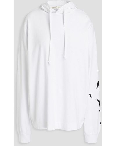 1017 ALYX 9SM Printed Cotton-jersey Hoodie - White