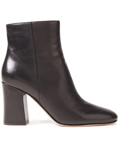 Gianvito Rossi Milano Leather Ankle Boots - Brown