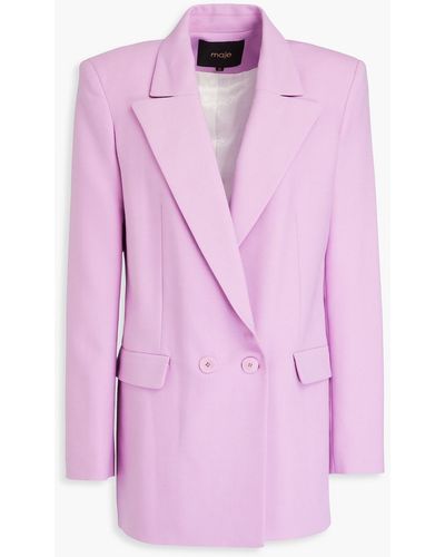 Maje Vilanota blazer aus twill - Pink