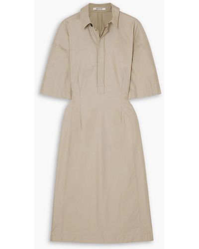 Gauchère Safina Cotton-poplin Shirt Dress - Natural