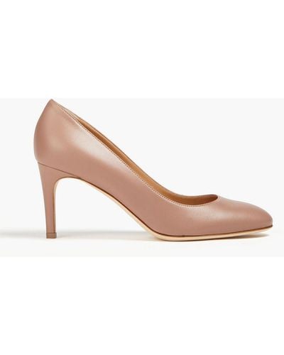 Sergio Rossi Madame Leather Pumps - Pink