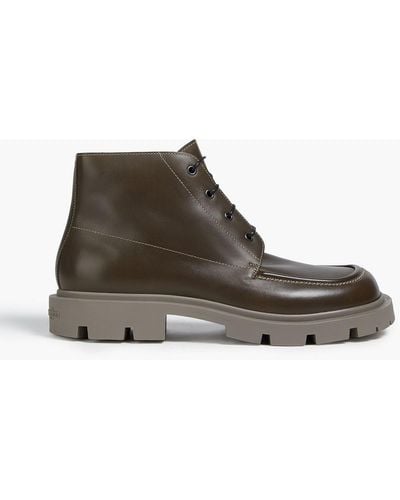 Maison Margiela Leather Chukka Boots - Brown