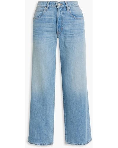 SLVRLAKE Denim Madison High-rise Straight-leg Jeans - Blue
