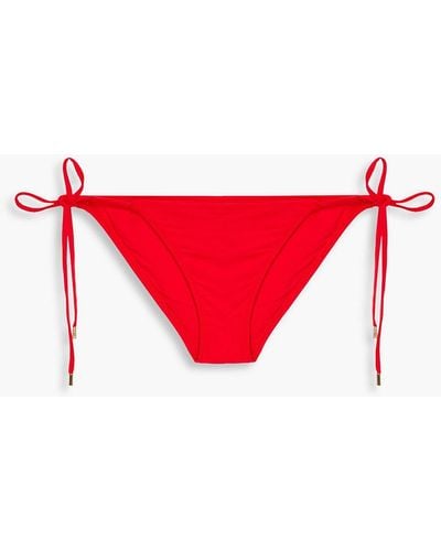 Melissa Odabash Maldives Low-rise Bikini Briefs - Red