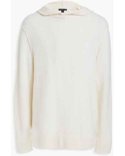 James Perse Cashmere Hoodie - White