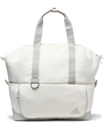 adidas Woman Neoprene Gym Bag Off-white