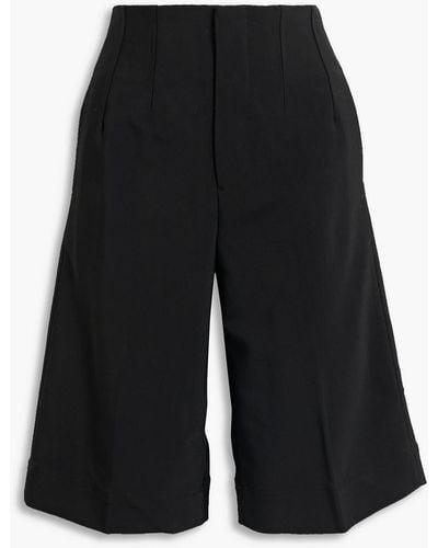 Co. Crepe Shorts - Black