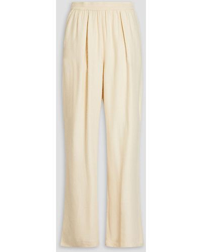 American Vintage Vimbow Woven Straight-leg Trousers - Natural