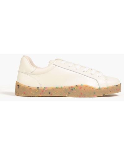 Goodnews Venus Faux Leather Trainers - White