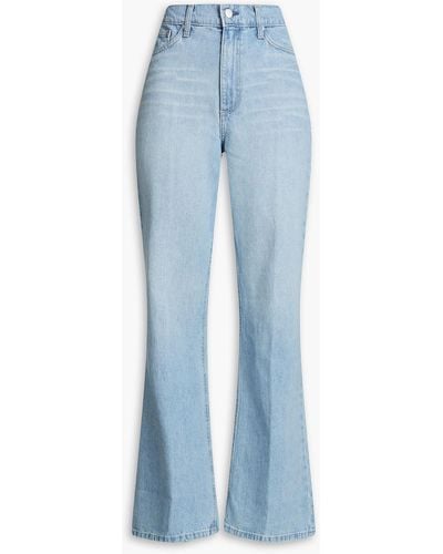 Nobody Denim Anita High-rise Flared Jeans - Blue