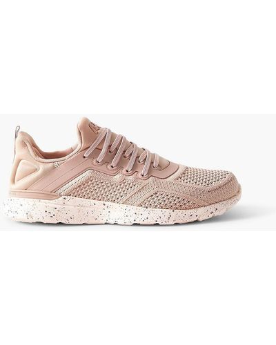 Athletic Propulsion Labs Techloom Tracer Mesh And Neoprene Trainers - Pink