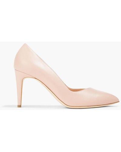 Rupert Sanderson Leather Court Shoes - Pink