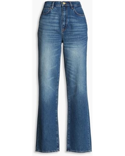 Triarchy Kelton High-rise Straight-leg Jeans - Blue
