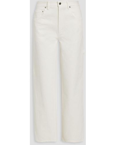 White Tibi Jeans for Women | Lyst