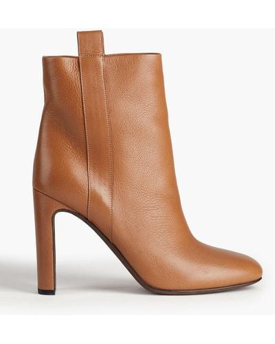 Brunello Cucinelli Leather Ankle Boots - Brown