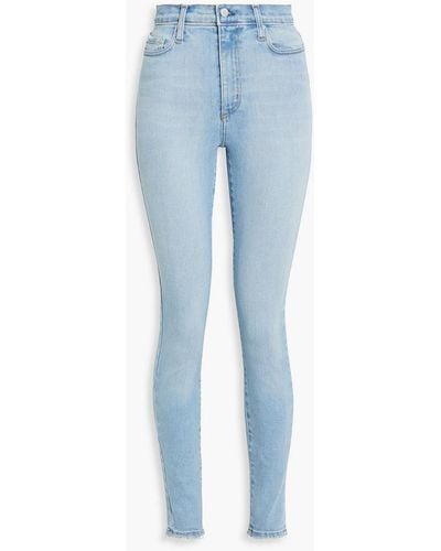 Nobody Denim Siren High-rise Skinny Jeans - Blue