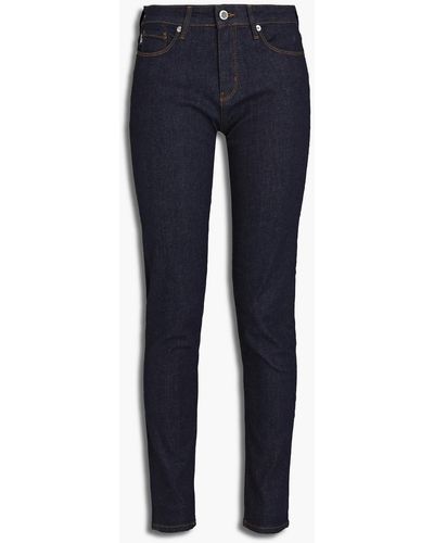 Love Moschino High-rise Skinny Jeans - Blue