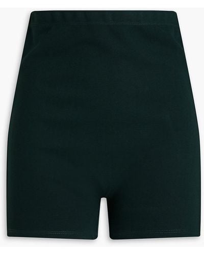 Leset Shorts aus jersey - Grün