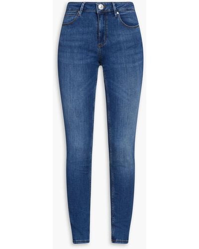 Sandro Mid-rise Skinny Jeans - Blue